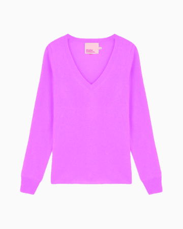 Pull Arielle Violet Fluo