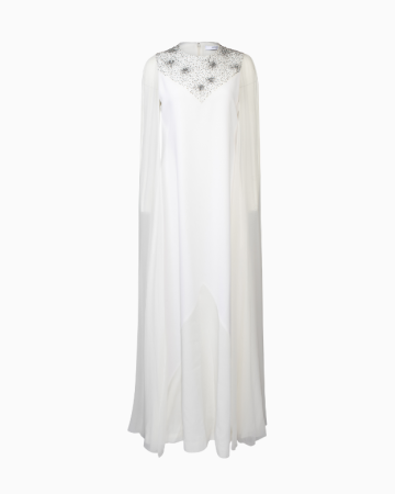 Robe Crystal White Glamourous