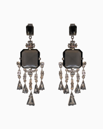 Boucles D'oreilles Black Swan