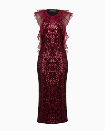 Robe Tina Bordeaux