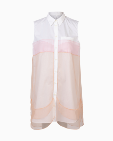 Robe Chemise Organza Resort 2018