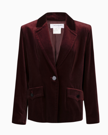Veste Velours Bordeaux Fw1999
