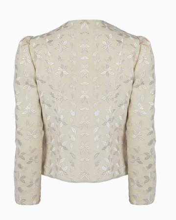 Veste Ivoire Brodé 1994