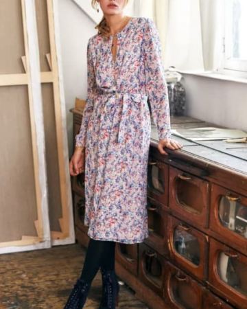Robe Victoire Fleurs-Exclusivité web