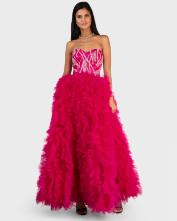 Robe Barbara Rose