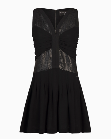 Robe Black Mini Cocktail