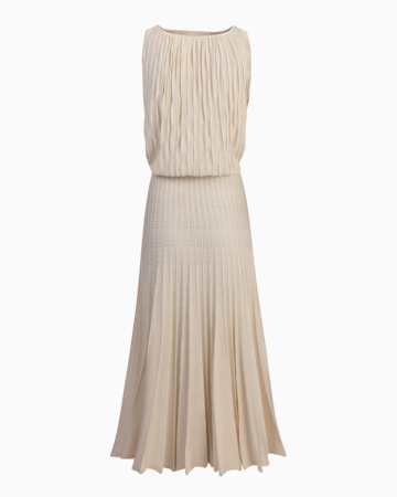 Robe Plissé Sculpté