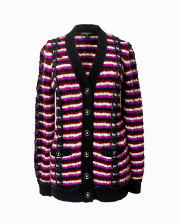 Veste Cardigan Rayures