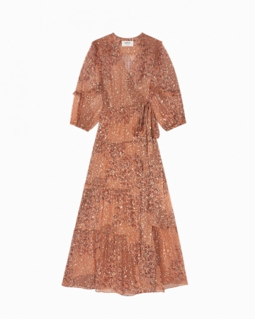 Robe Oriane Pêche