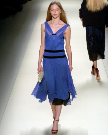 Robe Mousseline Indigo