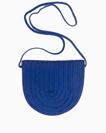 Sac Demi Lune Bleu