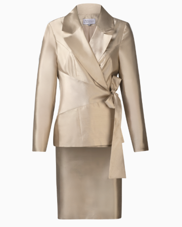 Ensemble Champagne Sculptural