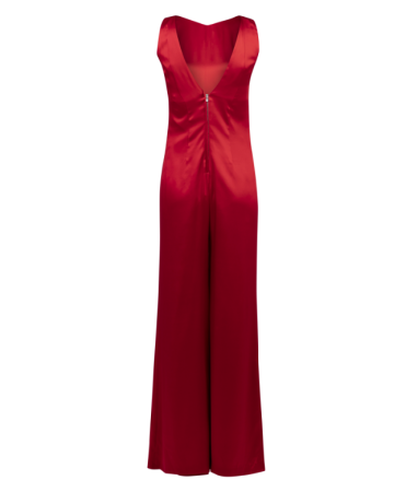 Combinaison Rouge Satin
