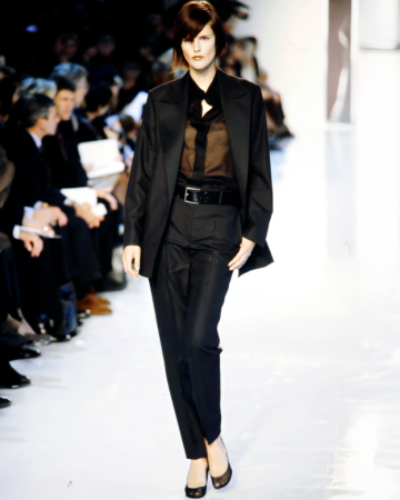 Veste Blazer Noir Classique Structuré FW2000