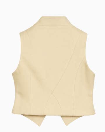 Gilet Croisé Ivoire