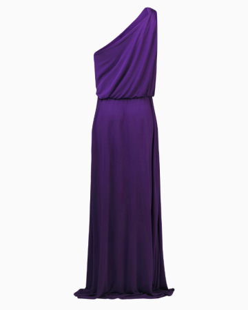 Purple One-Shoulder FW2007