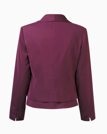 Veste Bordeaux Élégance