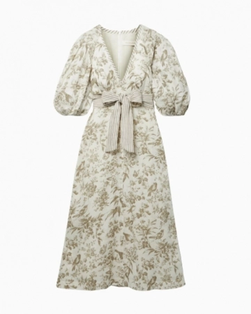 Robe Midi Ivoire