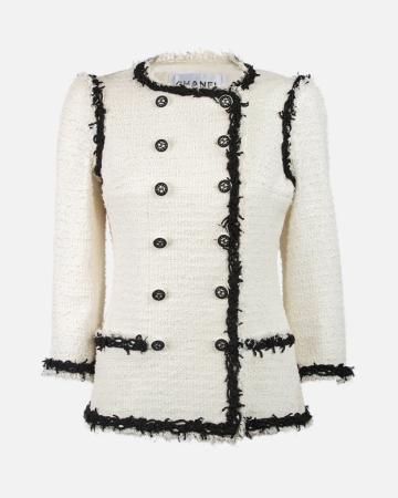 Veste Tweed White