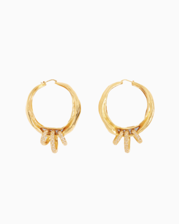 Boucles d’Oreilles Cosmic Hoop
