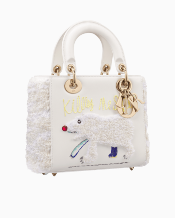 Sac Lady Dior Art Woo Kukwon