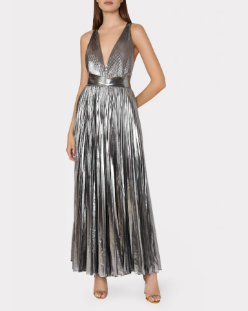 Robe Oria Silver Dress