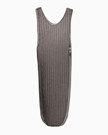 Robe Black Mesh