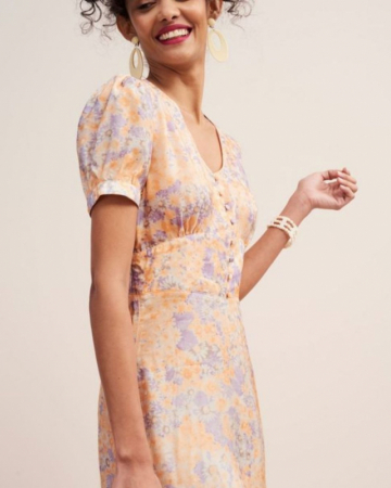Robe Ondine Pâquerettes Pêche-Exclusivité web