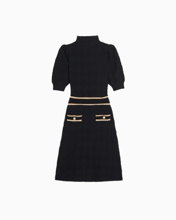 Robe Maille Noire