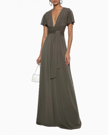 Robe Stretch Jersey Gown