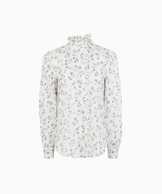 Chemise floral grey