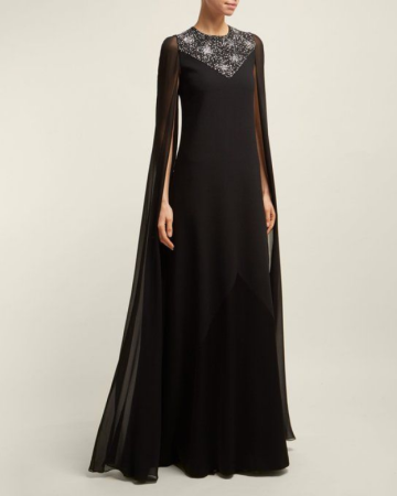 Robe Crystal Black Glamorous