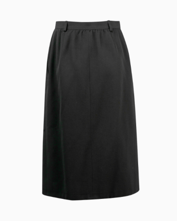 Jupe Grain De Poudre Noir