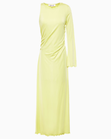 Robe Asymétrique Jaune