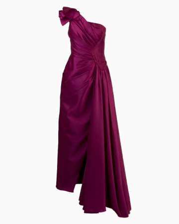 Robe Asymétrique Drapée