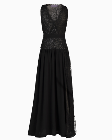 Robe Maille et paillettes