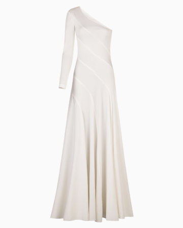 Robe Asymetrique Blanche