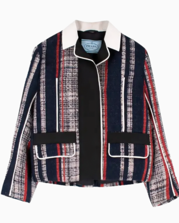 Veste Tweed Rayé SS2016