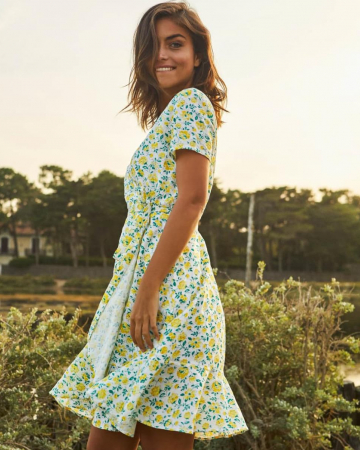 Robe Agnès Jaune