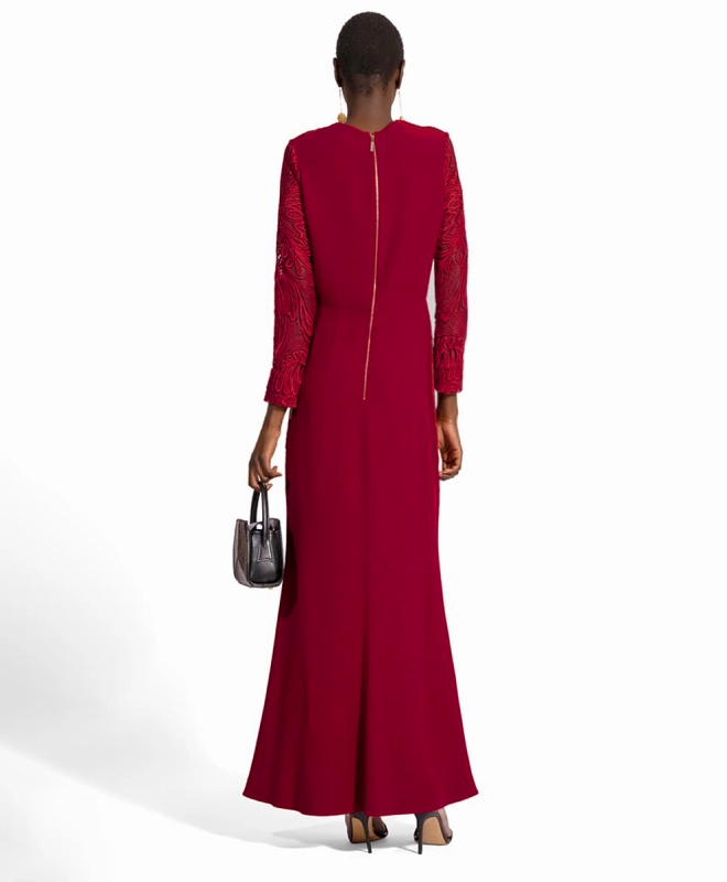 Location Robe Elie Saab Red Lace 3