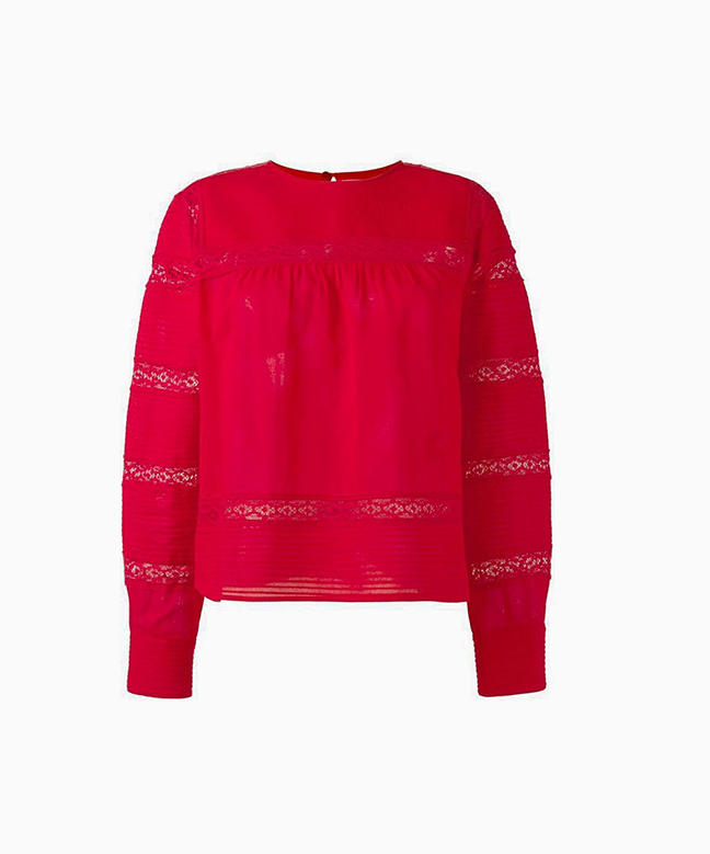Location top ISABEL MARANT Rexton Rouge 1