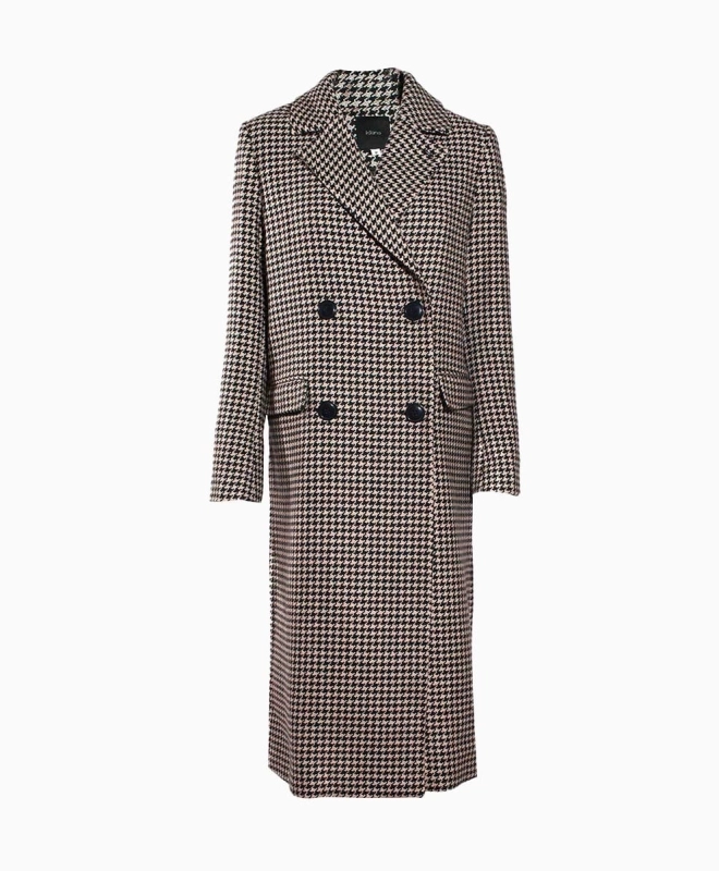 Location manteau IDANO pied de poule 2