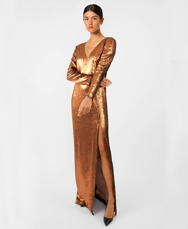 Location Robe Paule Ka Ronnie Cuivre 1