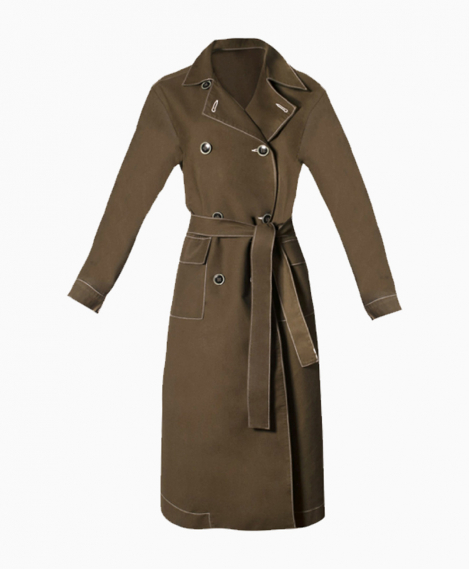 Location manteau ANOTHER VICTORY Olive 2