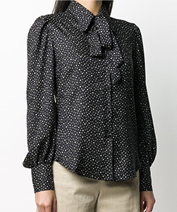Location Blouse Marc Jacobs Noeud Lavalliere a pois 3