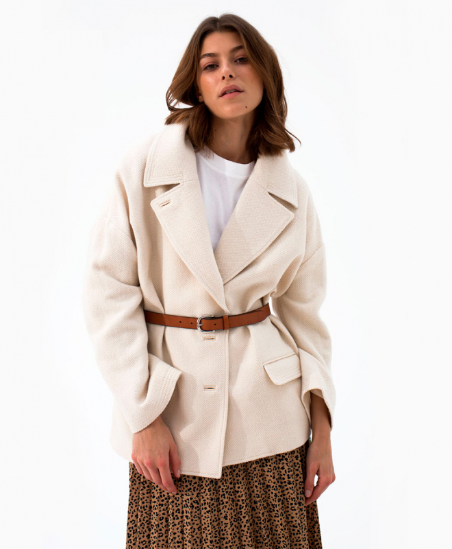 manteau bash ceinture