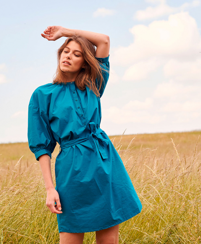 robe sessun bleu